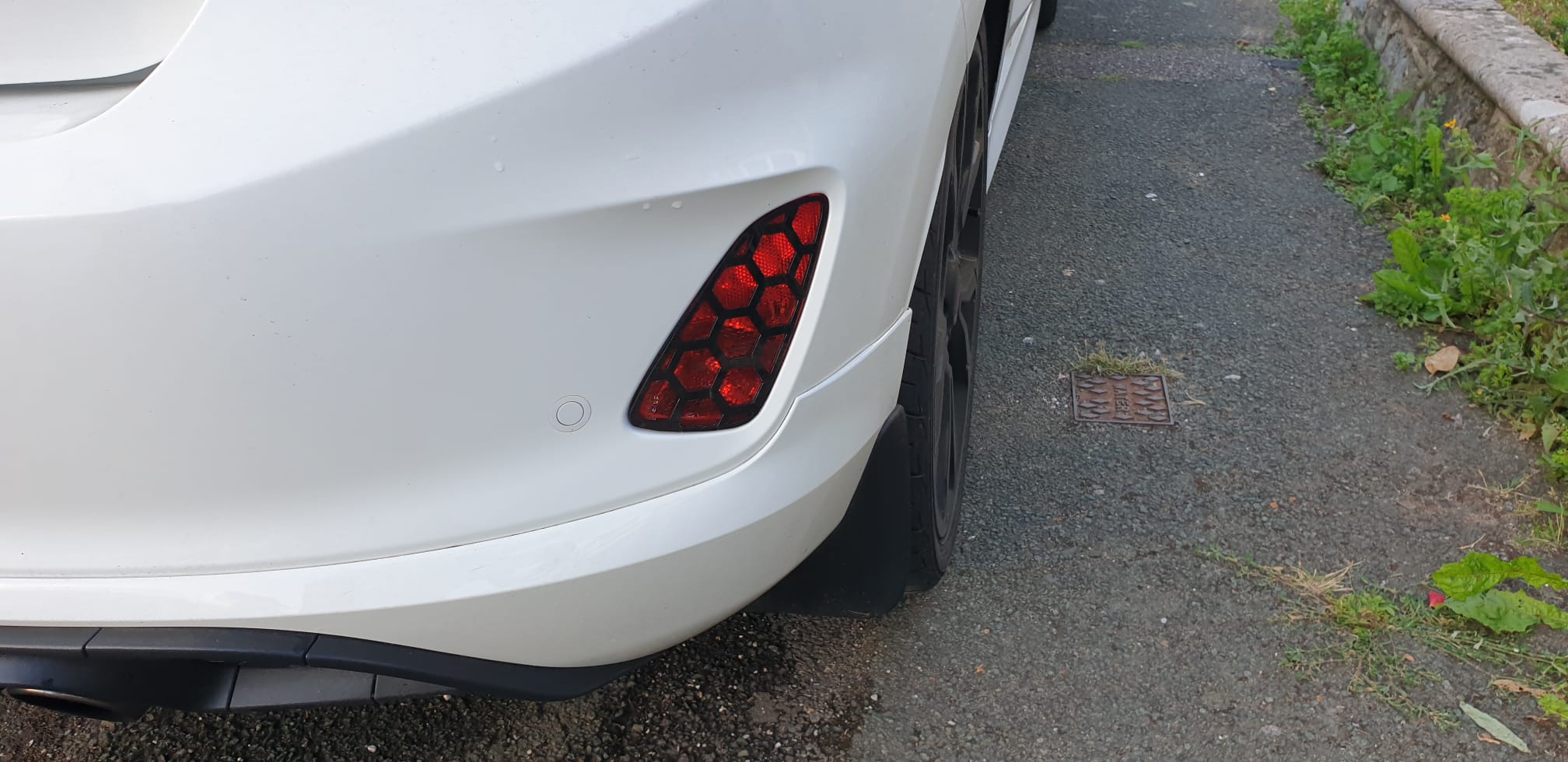 CEUK Rear Bumper Fog/Reflector Guards - MK8 & MK8.5 Fiesta (All Models)