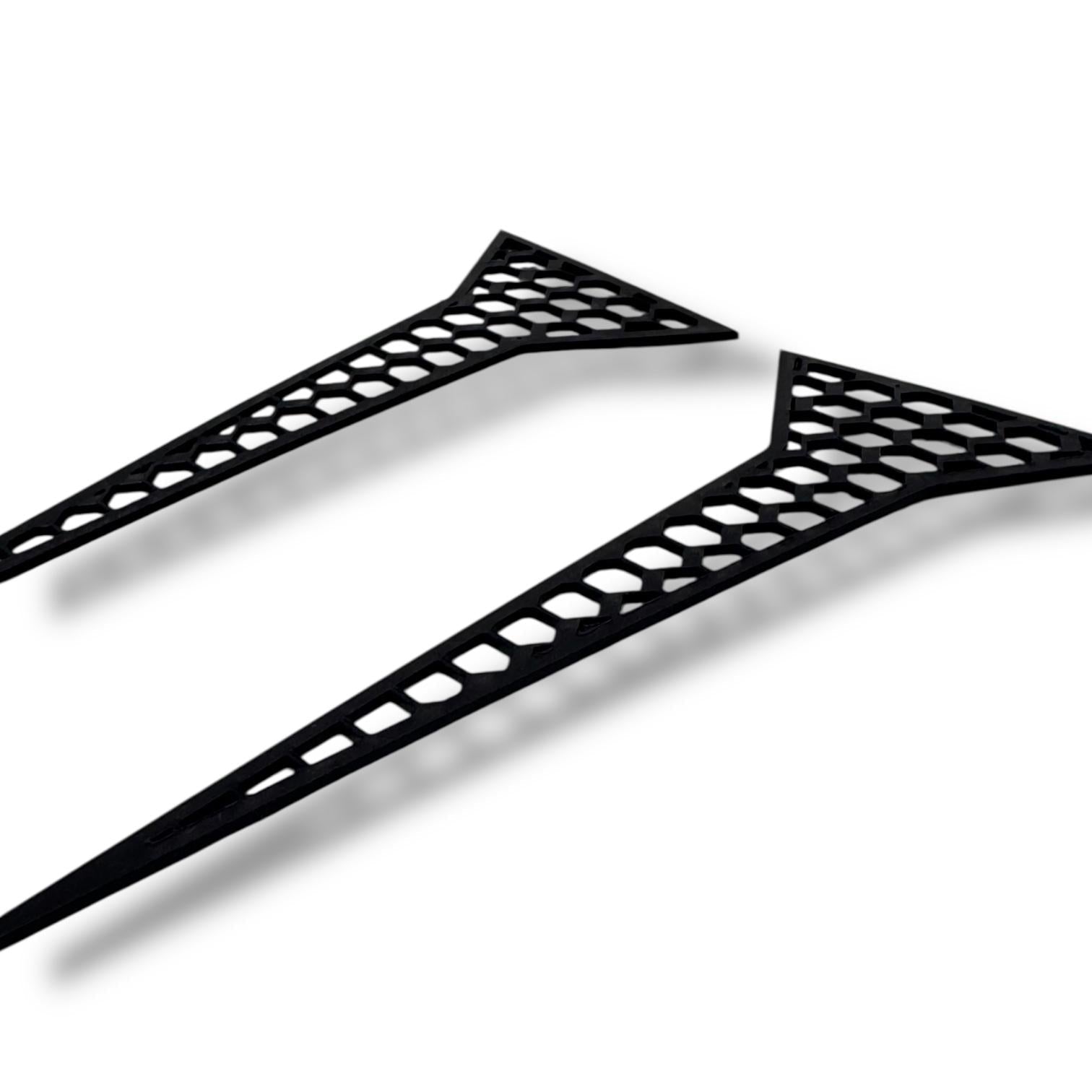 Ford Fiesta MK8 & 8.5 (All Models) Rear Window Side Cover (Hex Design)