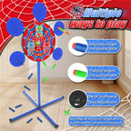 M&LD Shooting Games Toys: Nerf Gun Party Targets with 2 Toy Guns & 40 Foam Darts