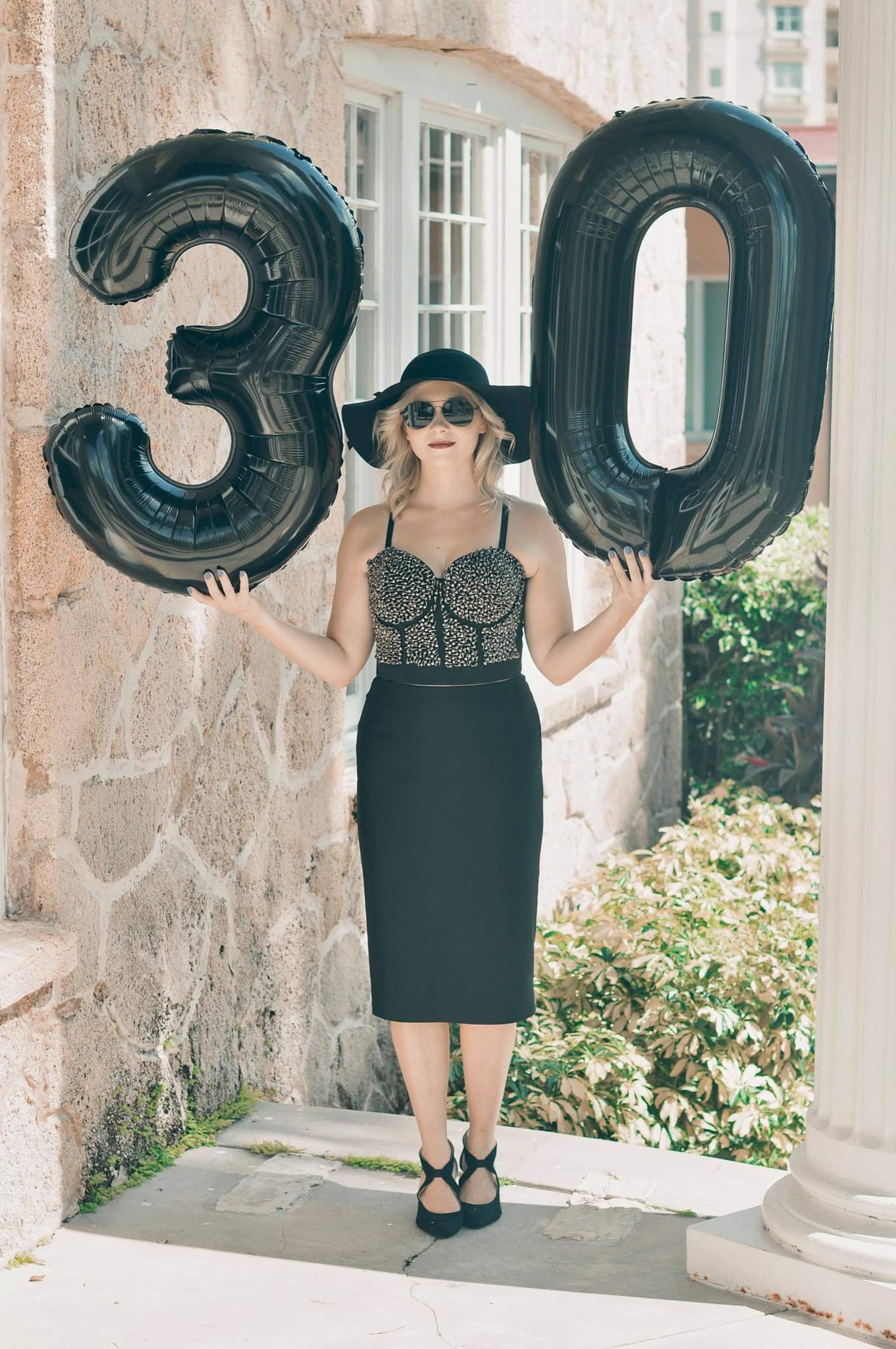 Mluchee 40-Inch Number Balloon Set – 4 Black Balloons for Birthdays, Weddings, Graduations