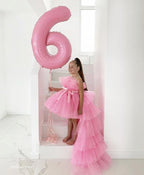 Mluchee 40-Inch Pearl Pink Number Balloons – 2-Digit Birthday & Event Decor