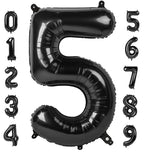 Mluchee Balloon Numbers 40 Inch – Five Big Balloons for 5th Birthday, Wedding & Party Decor
