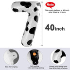 Mluchee 40-Inch Number Balloons Set — White & Black 7, 17, 27, 70 Birthday & Event Decor