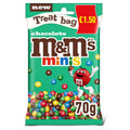M&M's Minis Bites Milk Chocolate Treat Bag PMP 70g (Box of 16)