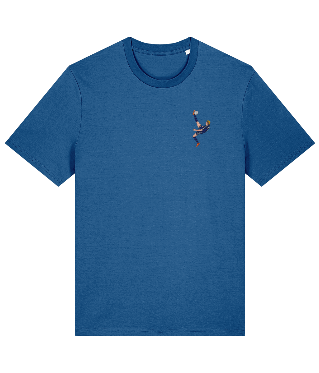 McTominay Overhead Kick | Scotland | Embroidery | Cotton Tee