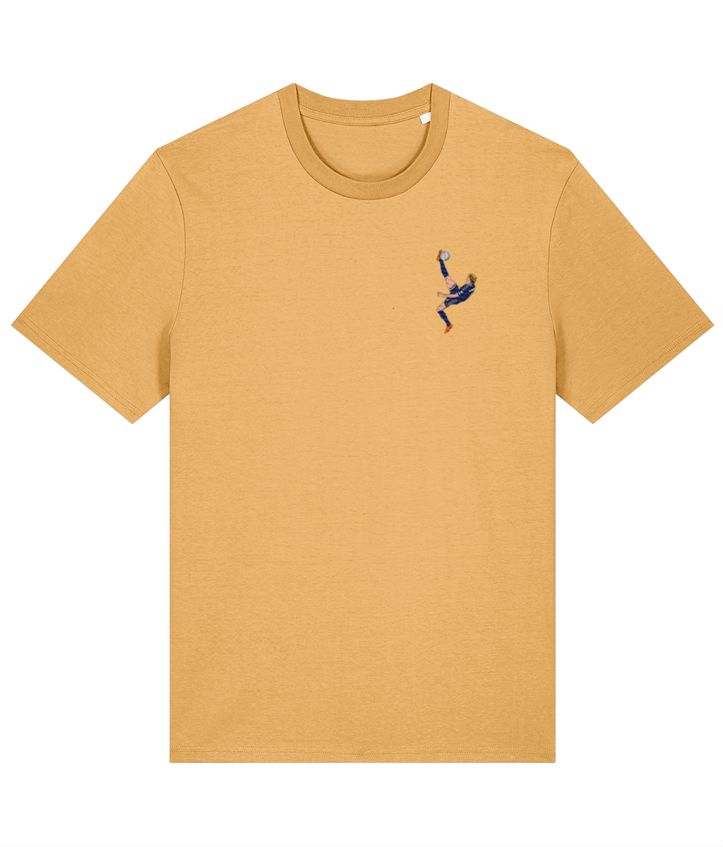 McTominay Overhead Kick | Scotland | Embroidery | Cotton Tee
