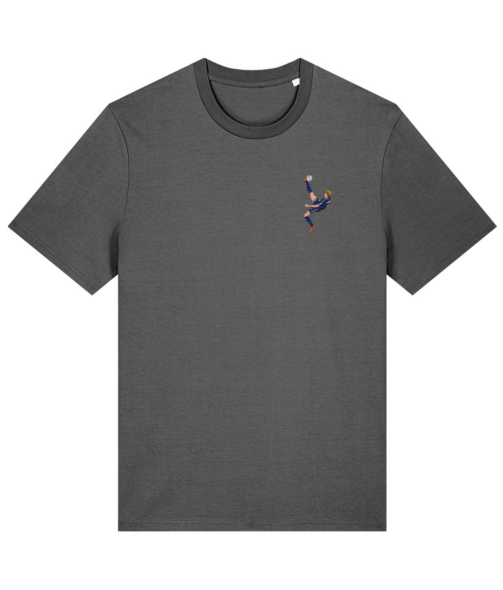 McTominay Overhead Kick | Scotland | Embroidery | Cotton Tee