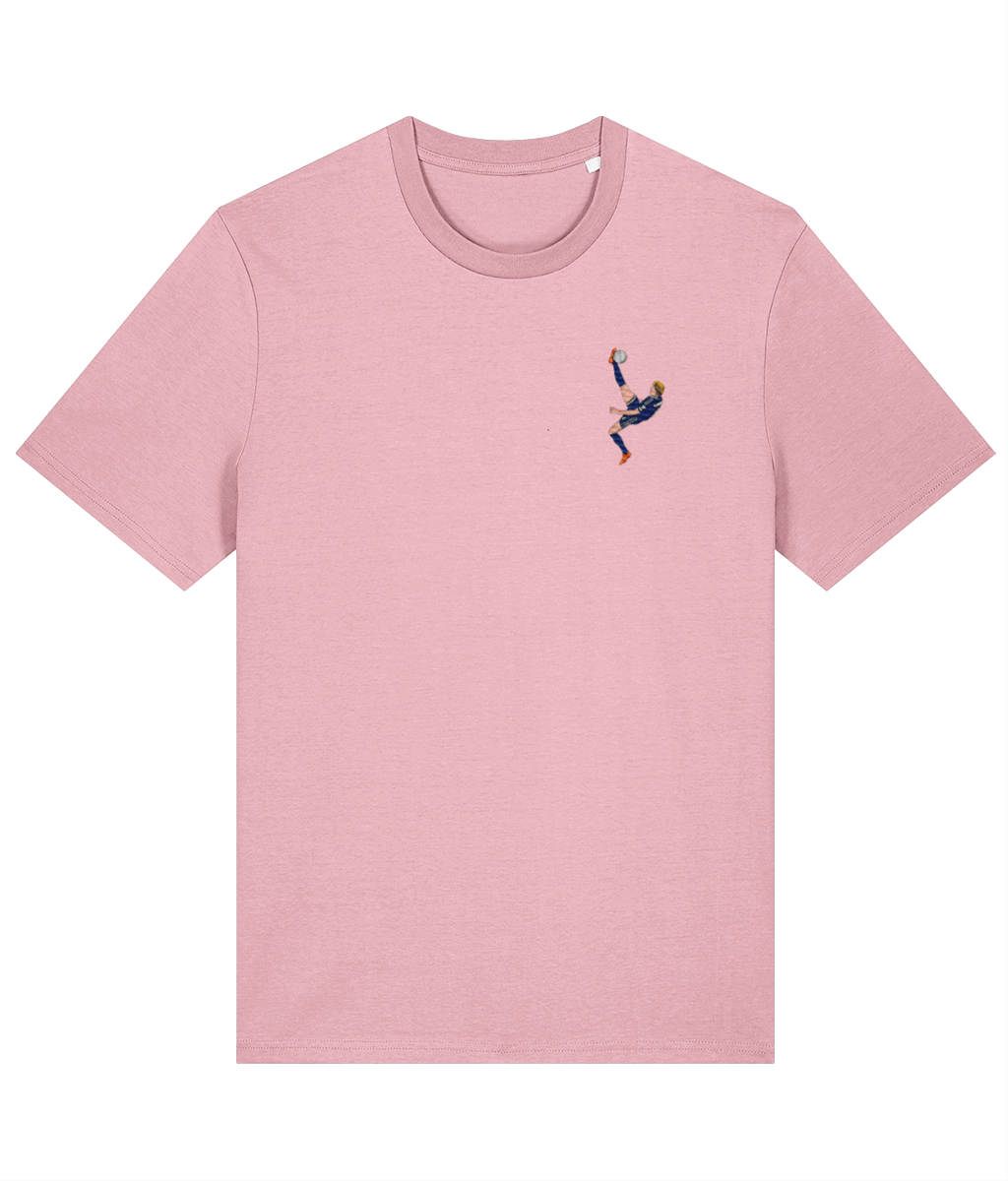 McTominay Overhead Kick | Scotland | Embroidery | Cotton Tee