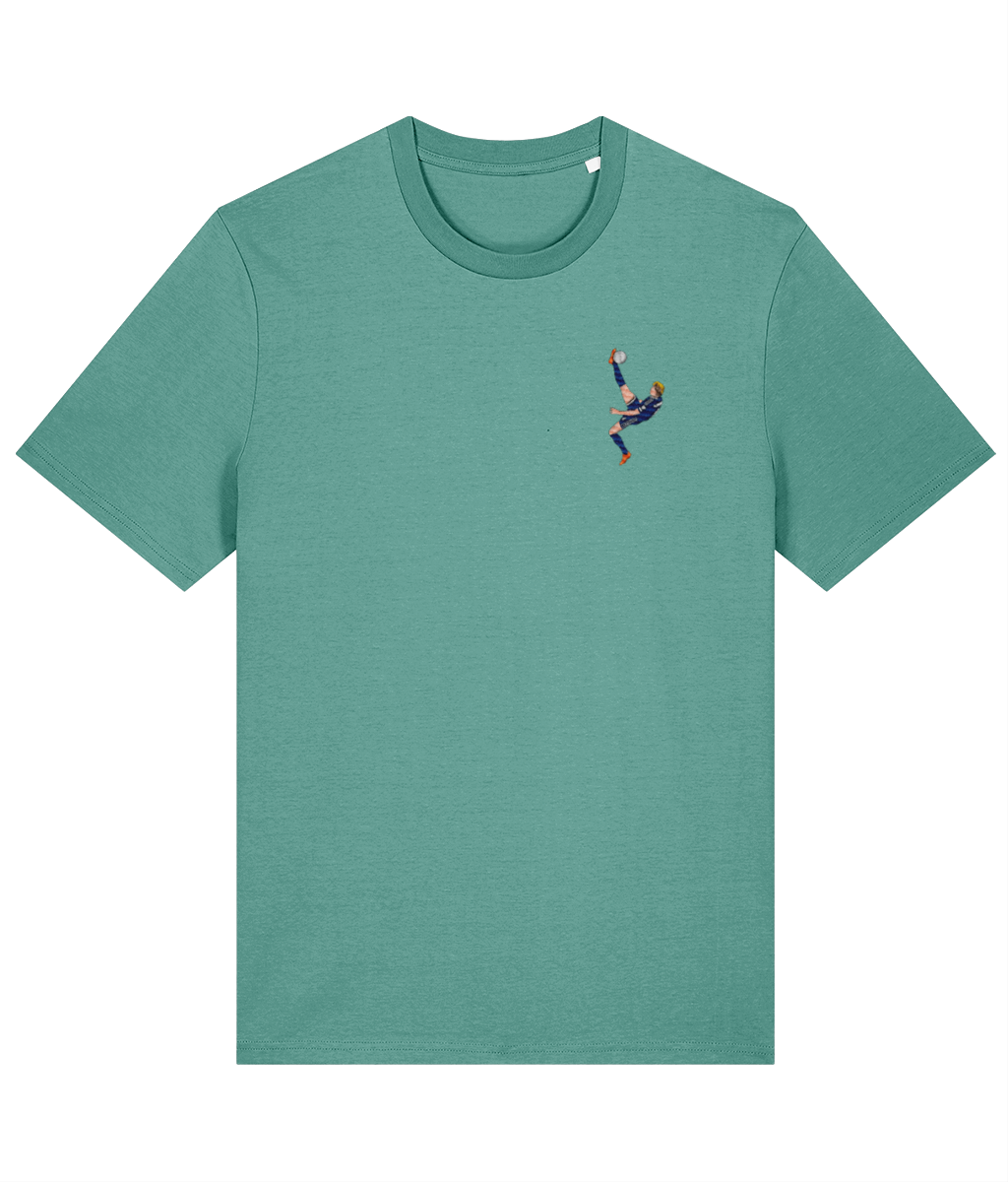 McTominay Overhead Kick | Scotland | Embroidery | Cotton Tee
