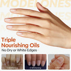 Modelones Nail Polish Remover Set with Jojoba Oil – 3 × 2oz Acetone Gel Remover