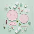 Modern Whimsy 64 Pcs Spa Party Tableware Set for Girls — Plates, Napkins & Forks (Serves 16)