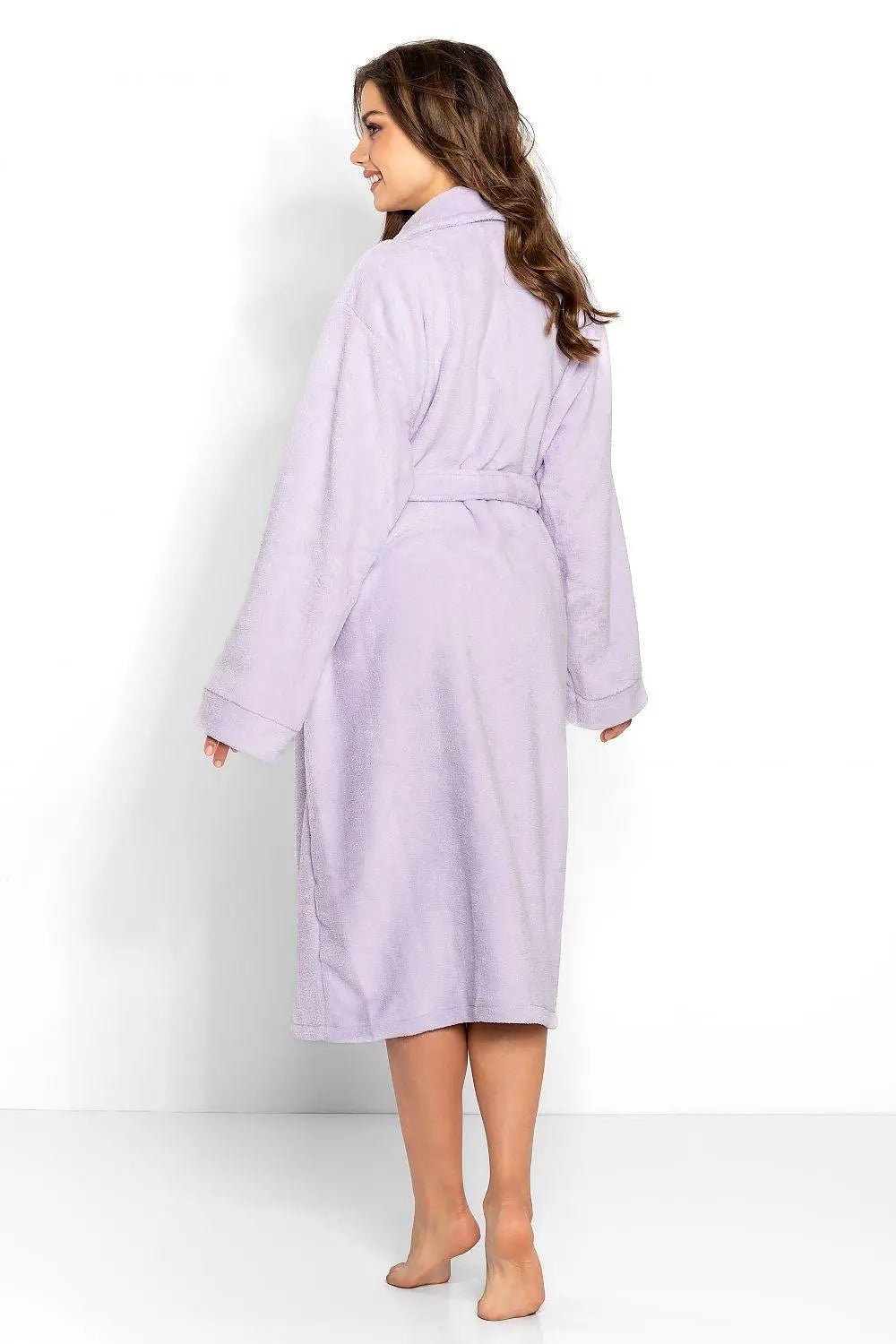 Momenti Per Me high quality purple shade womens bathrobe