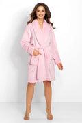 Momenti Per Me pink color womens bathrobe
