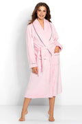 Momenti Per Me touch fabric - long sleeves womens bathrobe