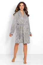 Momenti Per Me womens long-sleeved bathrobe