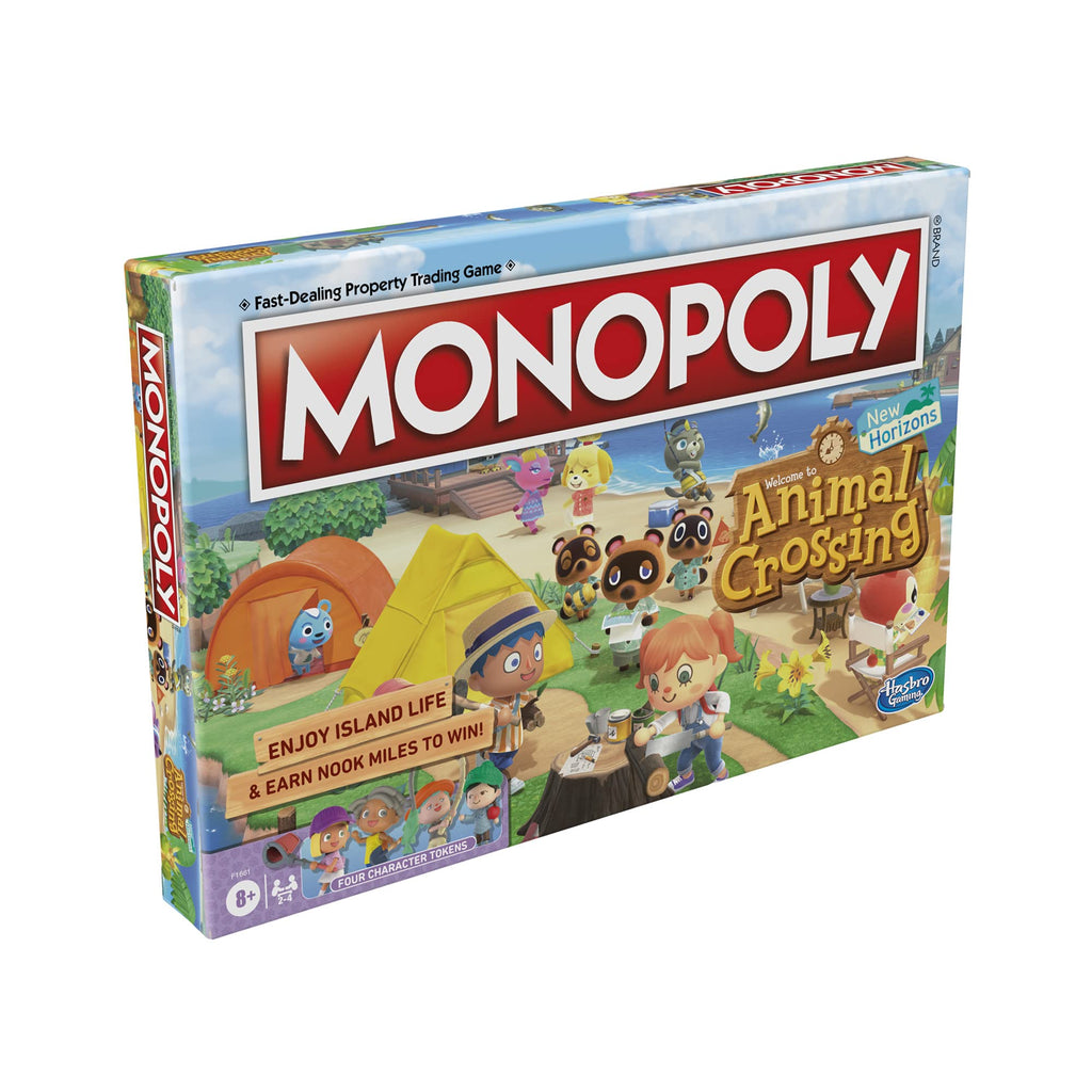 Monopoly Animal Crossing New Horizons Edition Board Game for Kids 8+