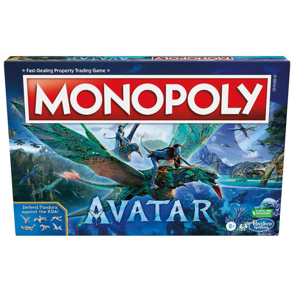 Monopoly Avatar Edition Board Game for Ages 8 and Up | Family Games for 2–6 Players