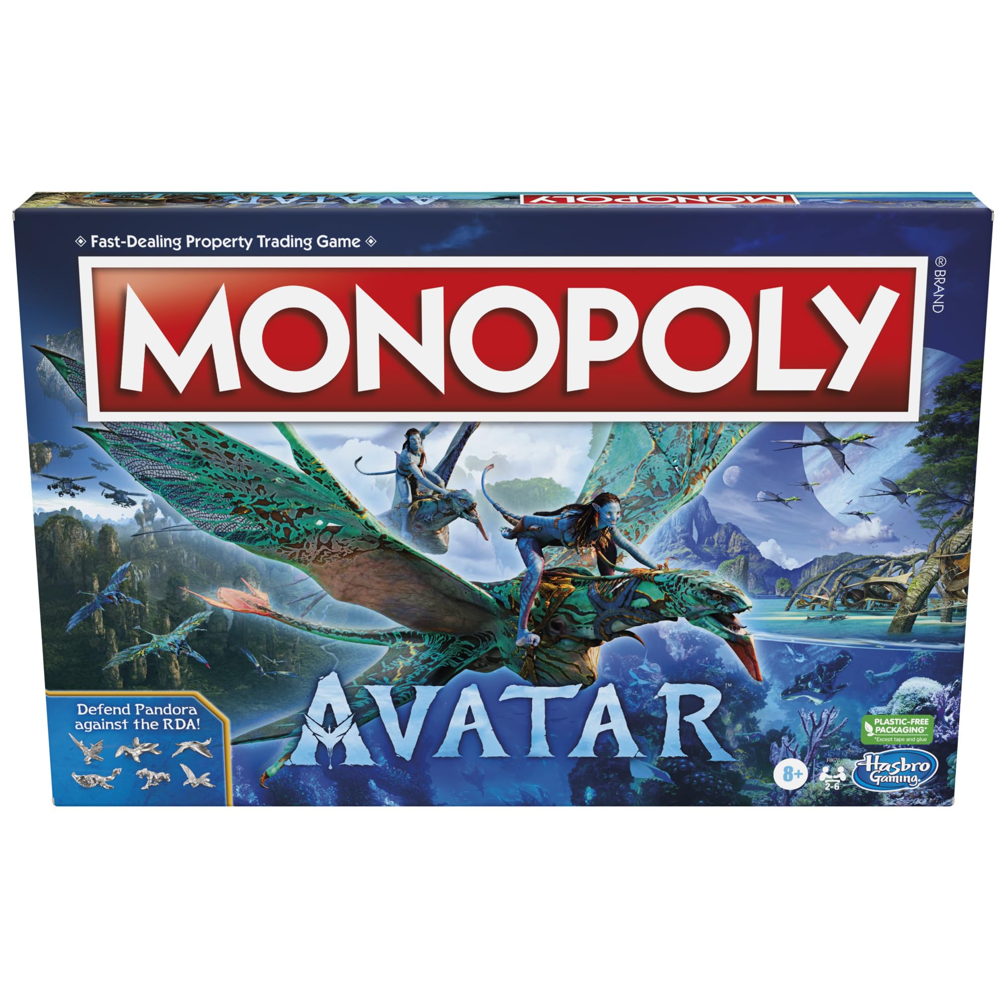 Monopoly Avatar Edition Board Game for Ages 8 and Up | Family Games for 2–6 Players