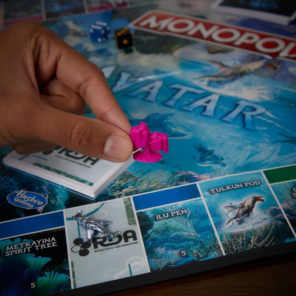 Monopoly Avatar Edition Board Game for Ages 8 and Up | Family Games for 2–6 Players
