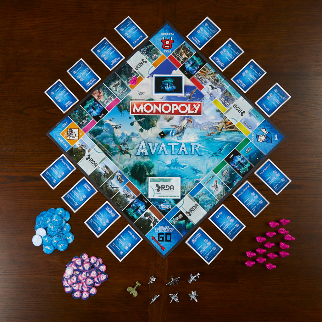 Monopoly Avatar Edition Board Game for Ages 8 and Up | Family Games for 2–6 Players