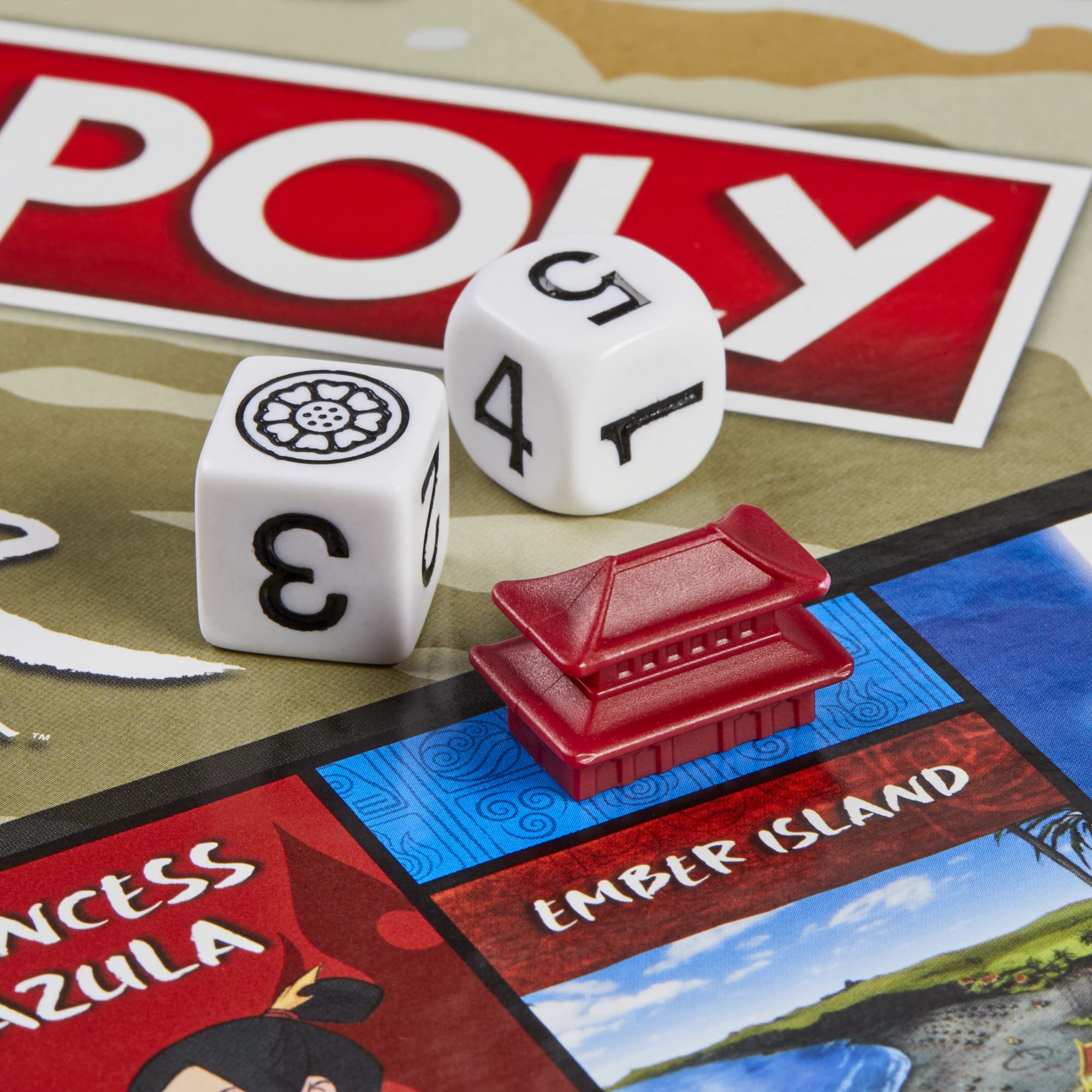Monopoly Avatar Edition Board Game – The Last Airbender Team Avatar Power Play for Kids 8+