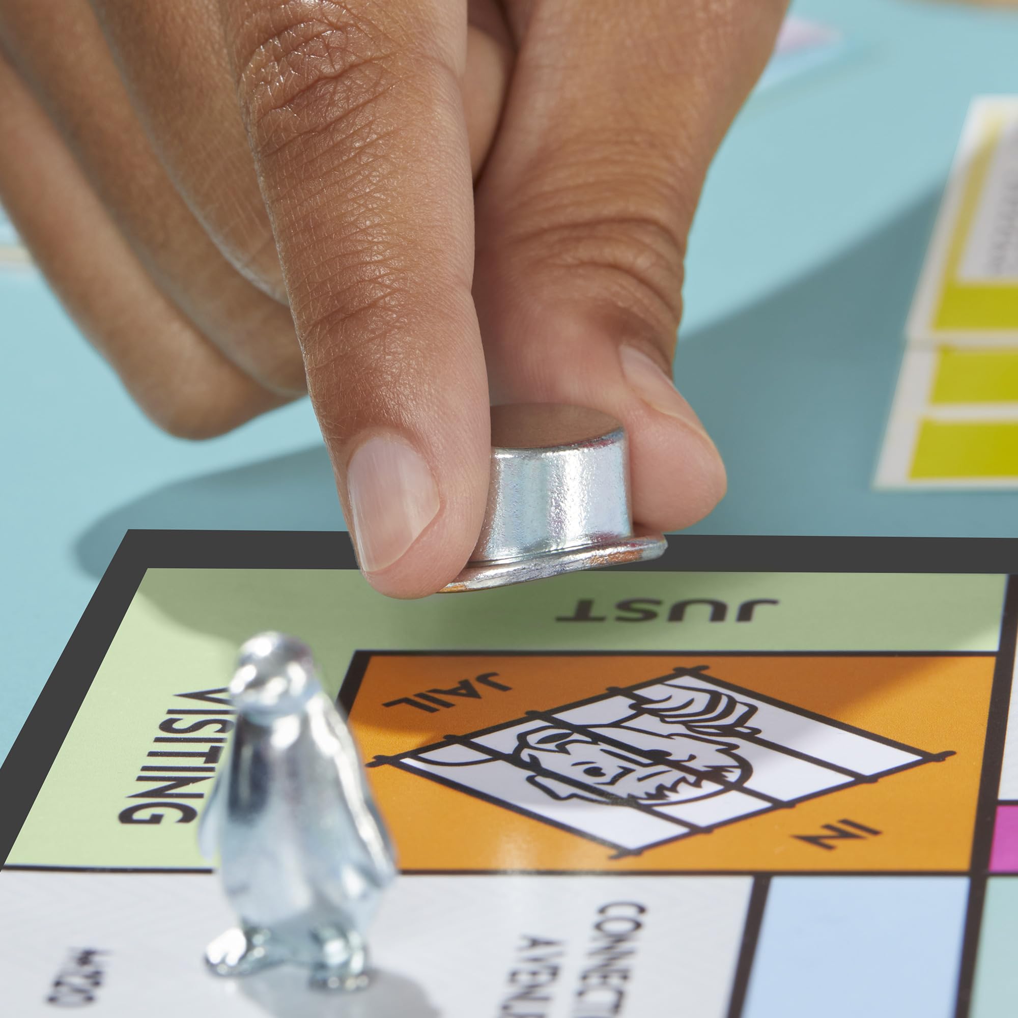 Monopoly Board Game with Storage Tray & Larger Tokens | Ages 8+ | 2-6 Players
