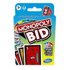 Monopoly Bid: Fast-Paced Card Game for Family Game Night | Monopoly