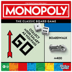 Monopoly Board Game with Storage Tray & Larger Tokens | Ages 8+ | 2-6 Players