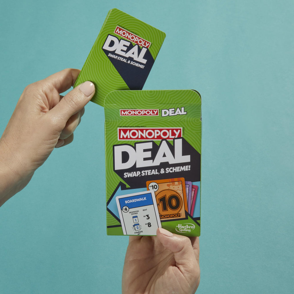 Monopoly Deal Card Game - English Version | Fast 15-Minute Real Estate Fun