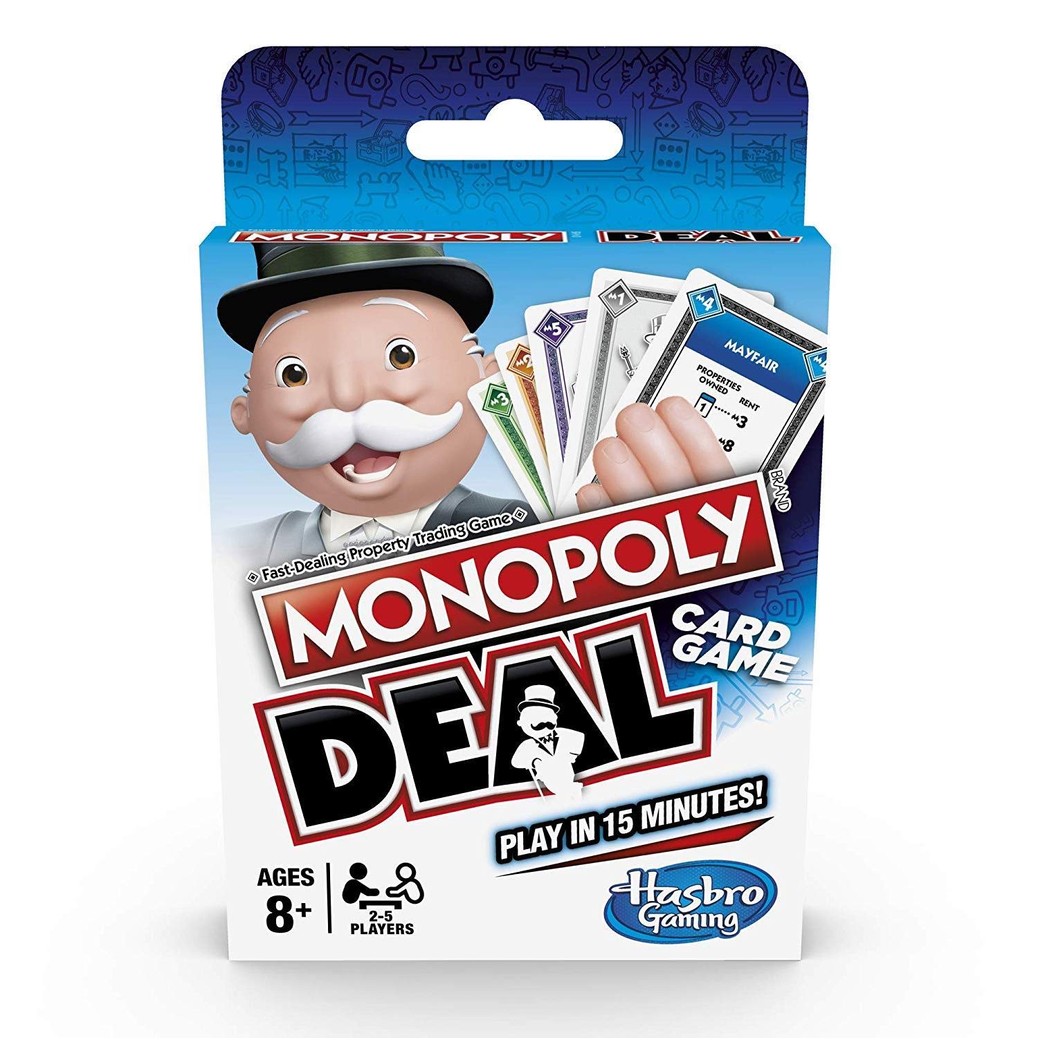 Monopoly Deal Card Game | Fast-Paced Family Card Game