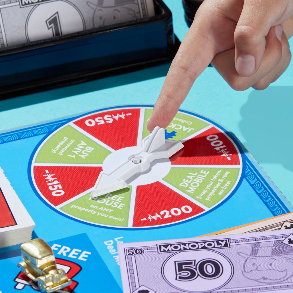 Monopoly Free Parking Jackpot Expansion | Faster Play for 2-6 Players