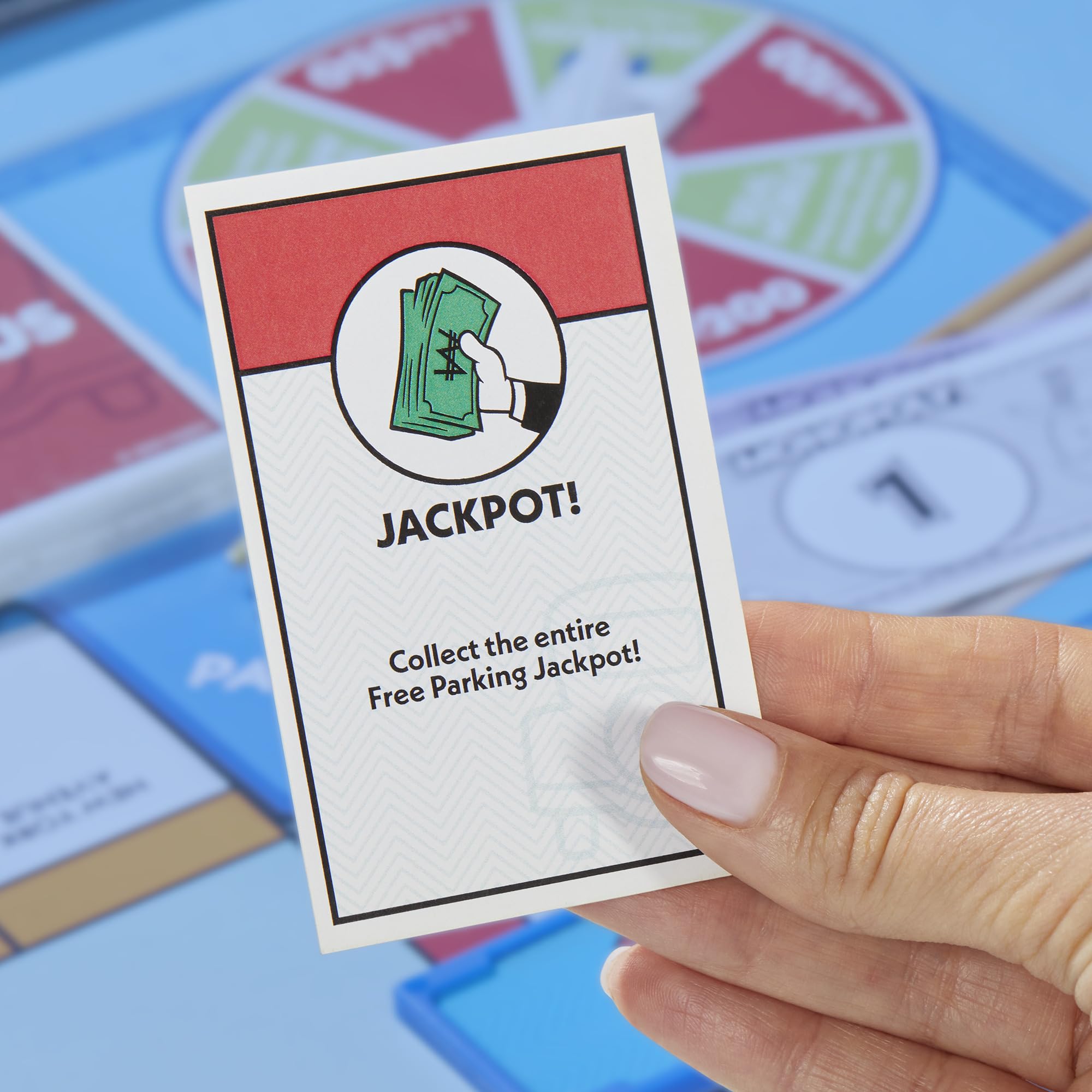 Monopoly Free Parking Jackpot Expansion | Faster Play for 2-6 Players