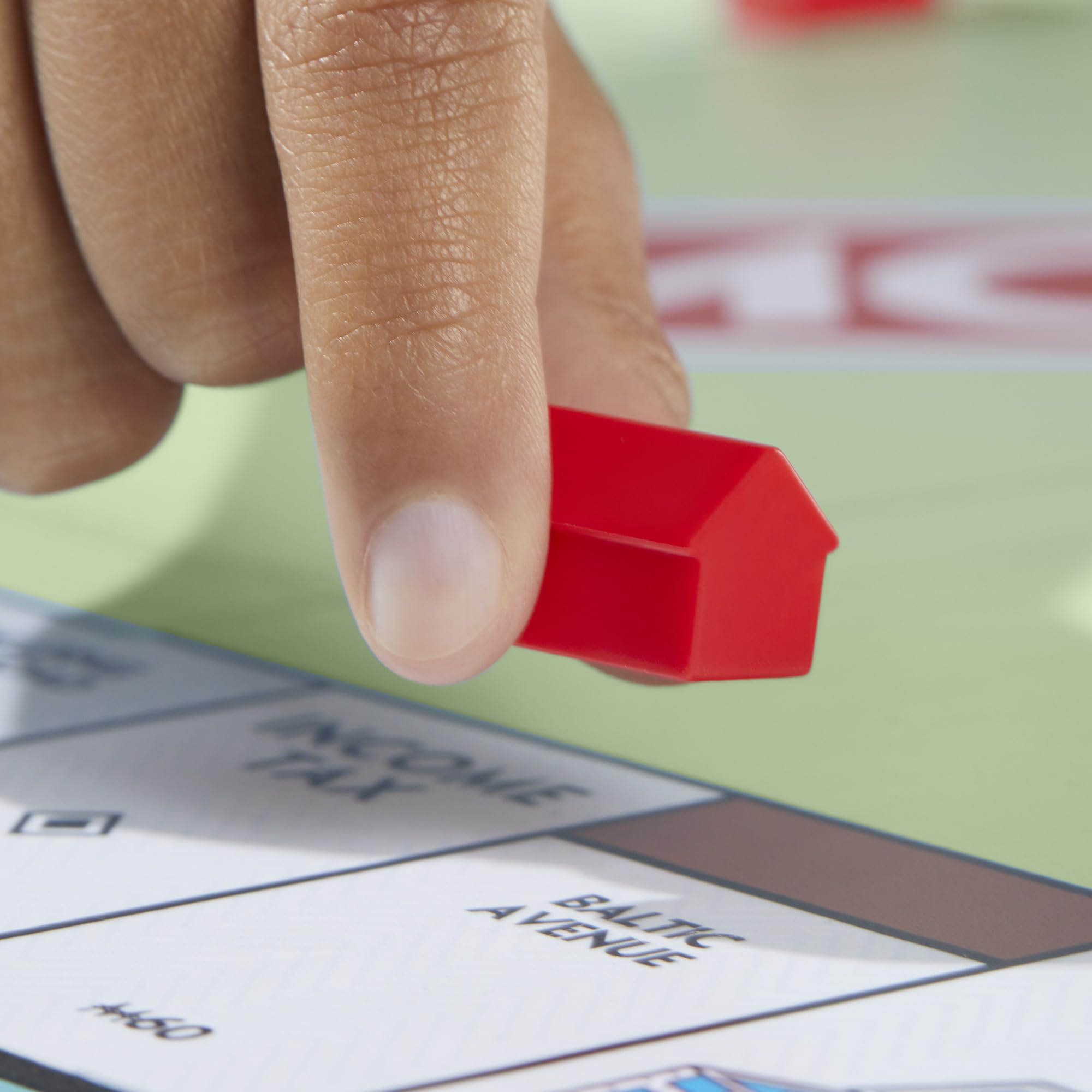 Monopoly Board Game with Storage Tray & Larger Tokens | Ages 8+ | 2-6 Players