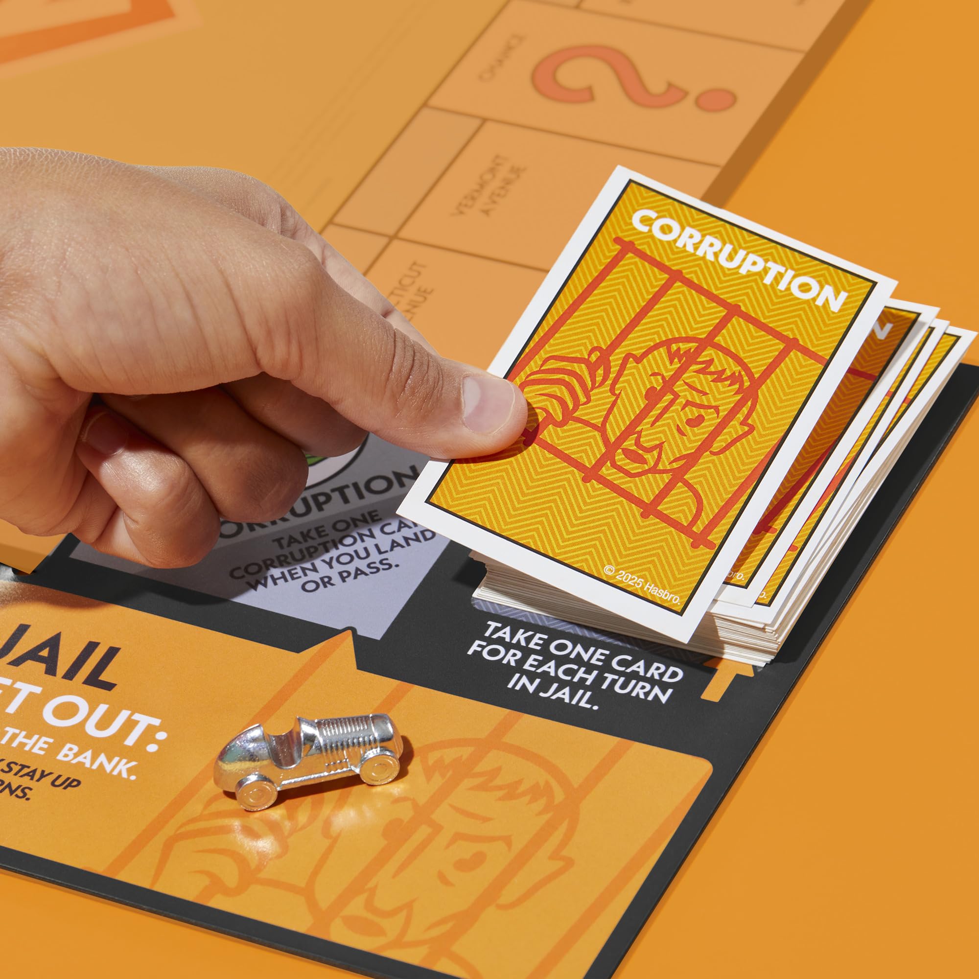 Monopoly Go to Jail Expansion – Quick Play for 2-6 Players (Ages 8+)