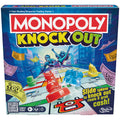 Monopoly Knockout Board Game – Quick Family Party Fun for 2-8 Players | 20 Min
