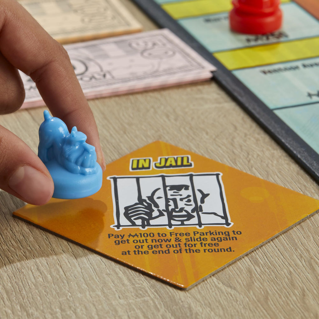 Monopoly Knockout Board Game – Quick Family Party Fun for 2-8 Players | 20 Min