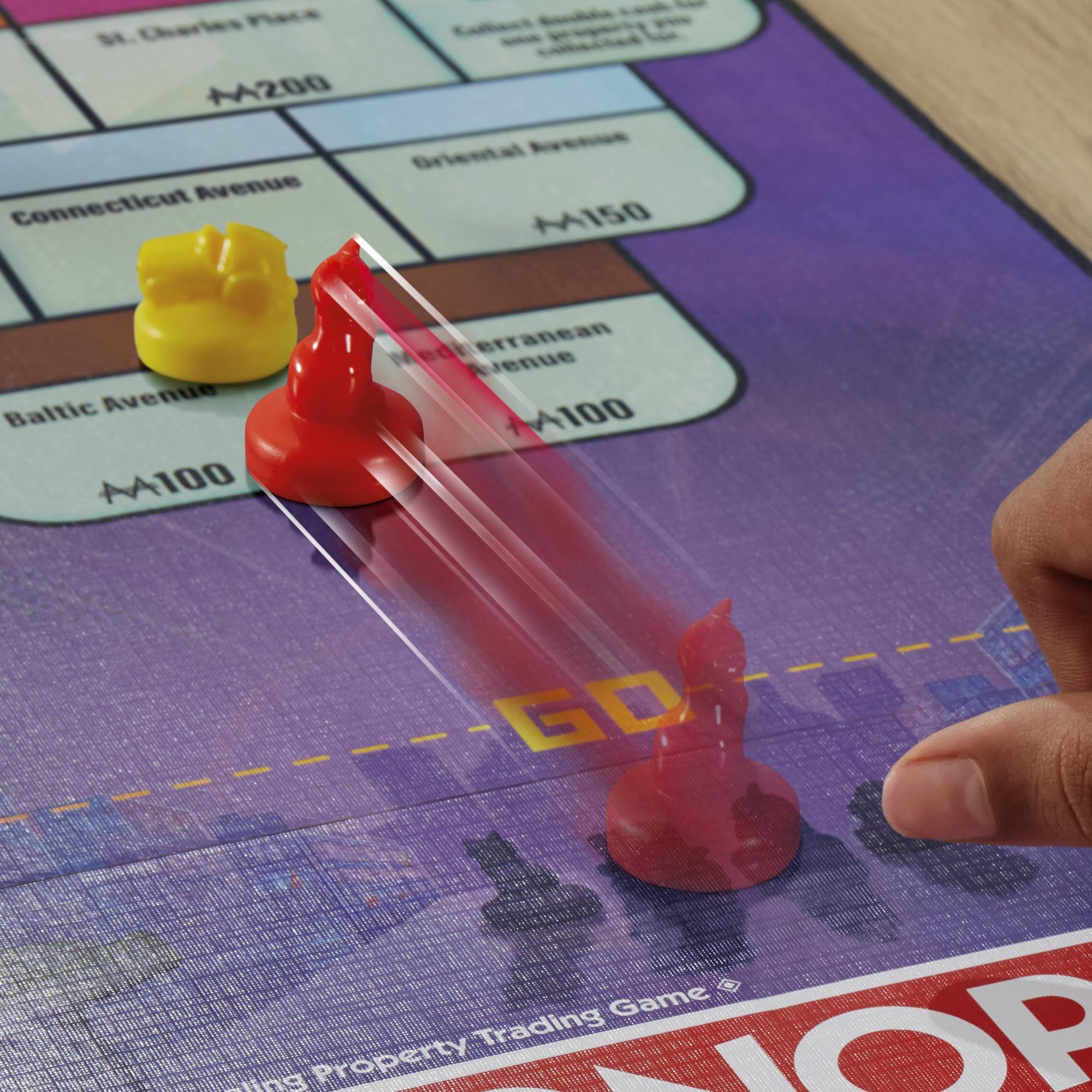 Monopoly Knockout Board Game – Quick Family Party Fun for 2-8 Players | 20 Min