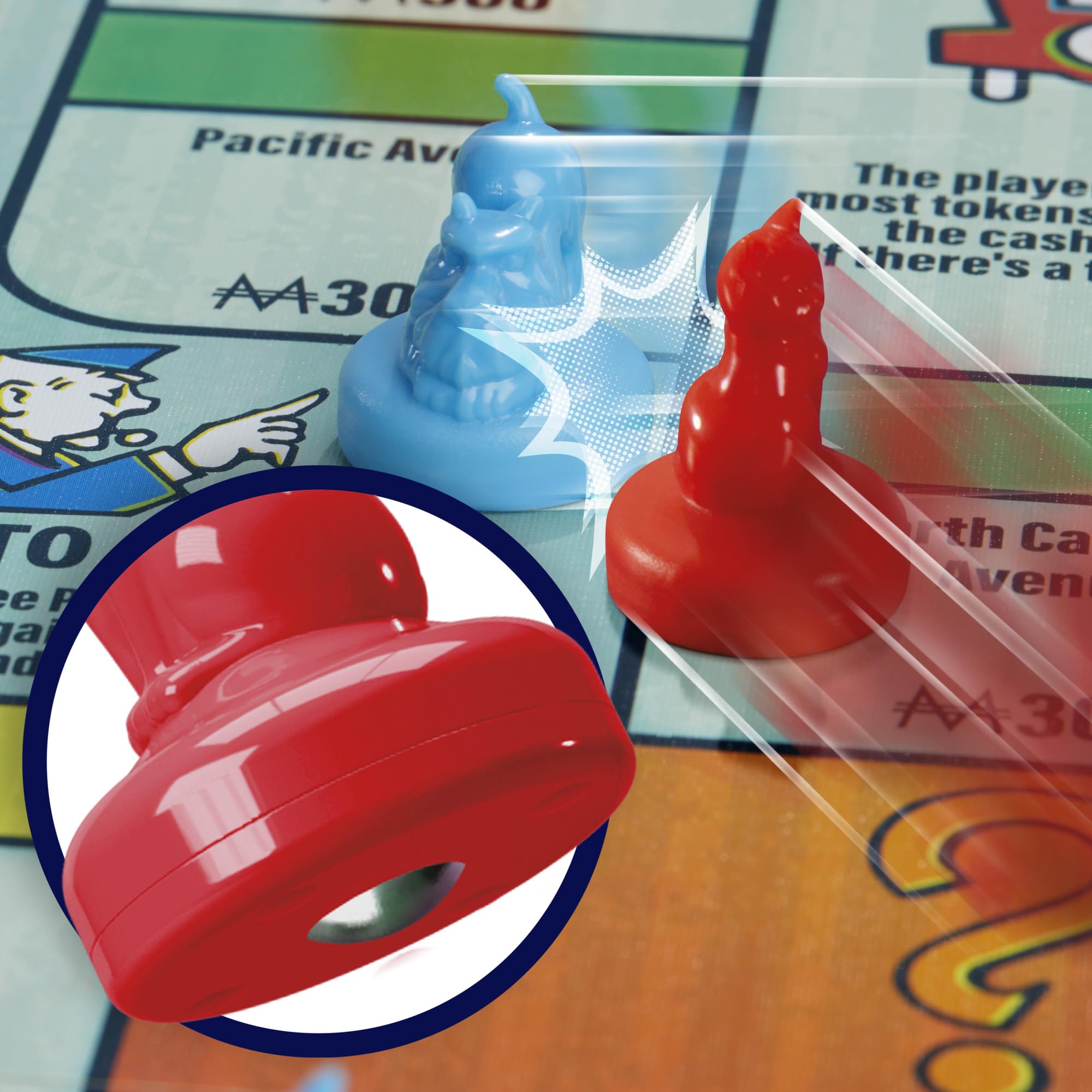 Monopoly Knockout Board Game – Quick Family Party Fun for 2-8 Players | 20 Min