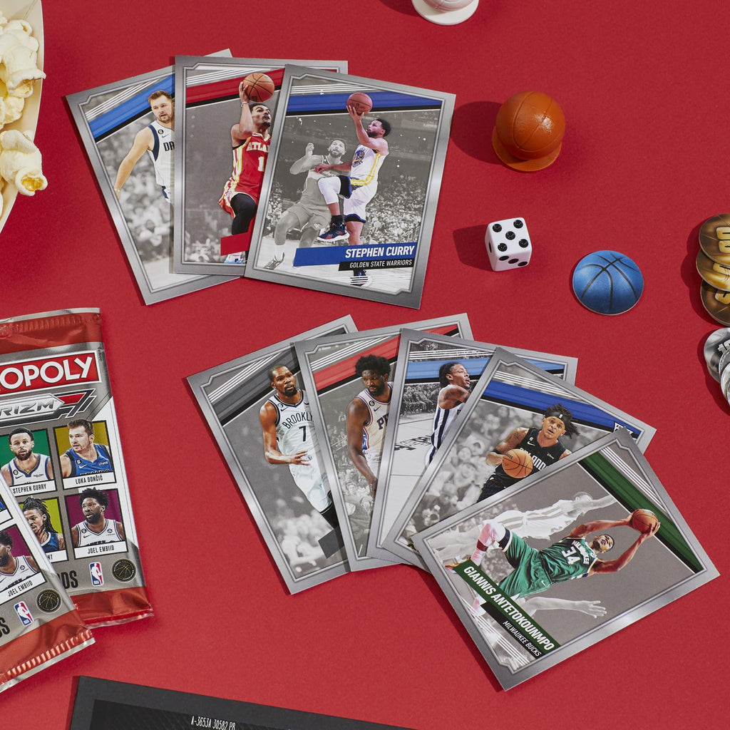 Monopoly NBA – NBA-Themed Board Game by Monopoly | Draft, Trade, Panini Cards