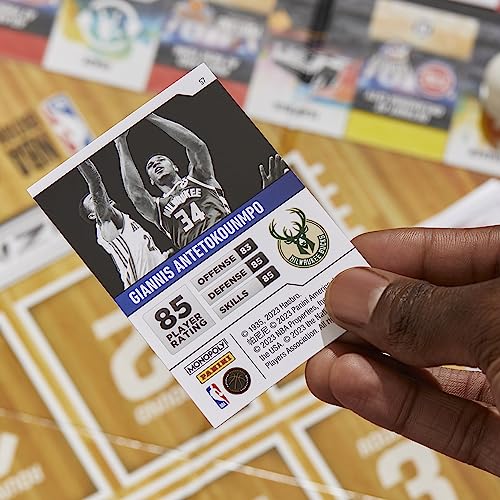 Monopoly NBA – NBA-Themed Board Game by Monopoly | Draft, Trade, Panini Cards