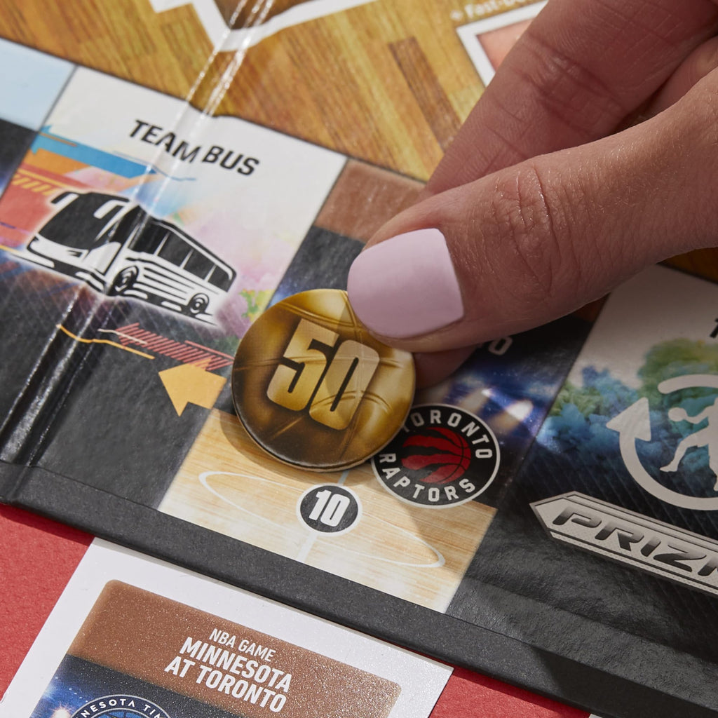 Monopoly NBA – NBA-Themed Board Game by Monopoly | Draft, Trade, Panini Cards