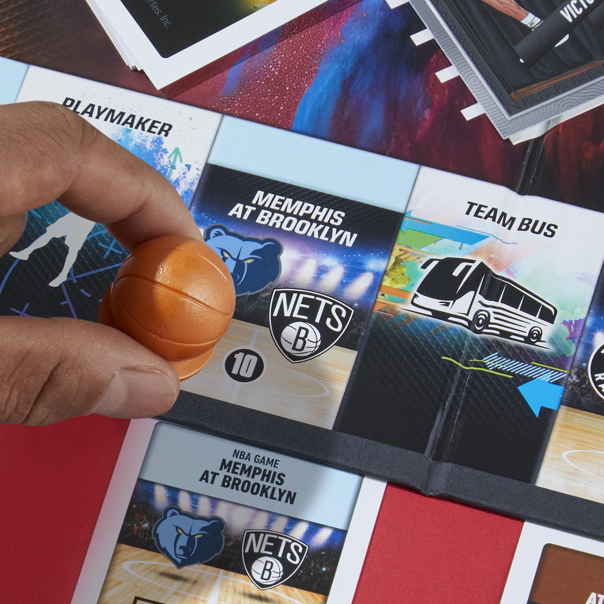 Monopoly Prizm: NBA 2nd Edition Board Game with 2023-24 Panini Cards | 2-4 Players | Ages 8+