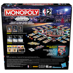 Monopoly Prizm: NBA 2nd Edition Board Game with 2023-24 Panini Cards | 2-4 Players | Ages 8+