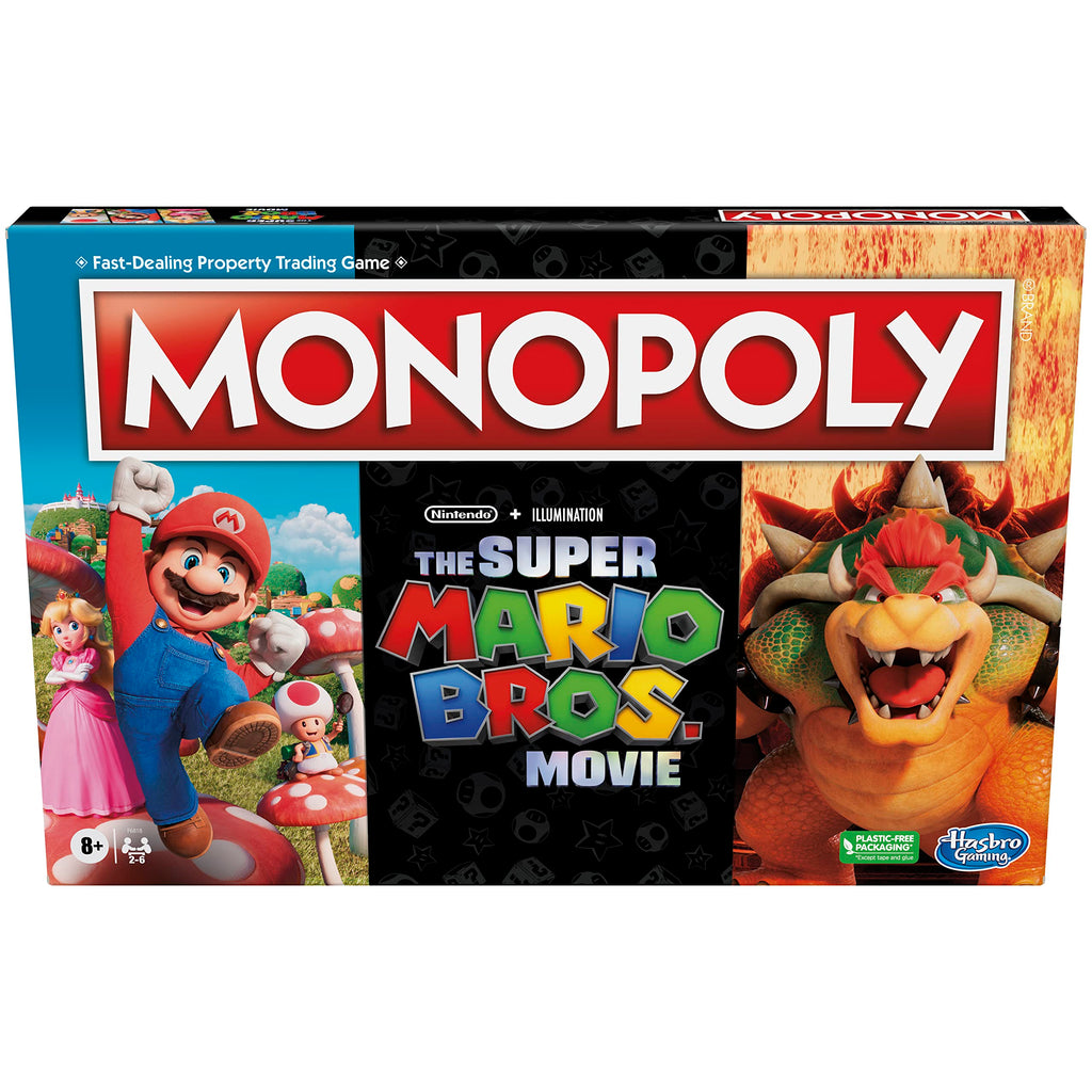 Monopoly The Super Mario Bros. Movie Edition – Family Board Game for Ages 8+ (Amazon Exclusive)