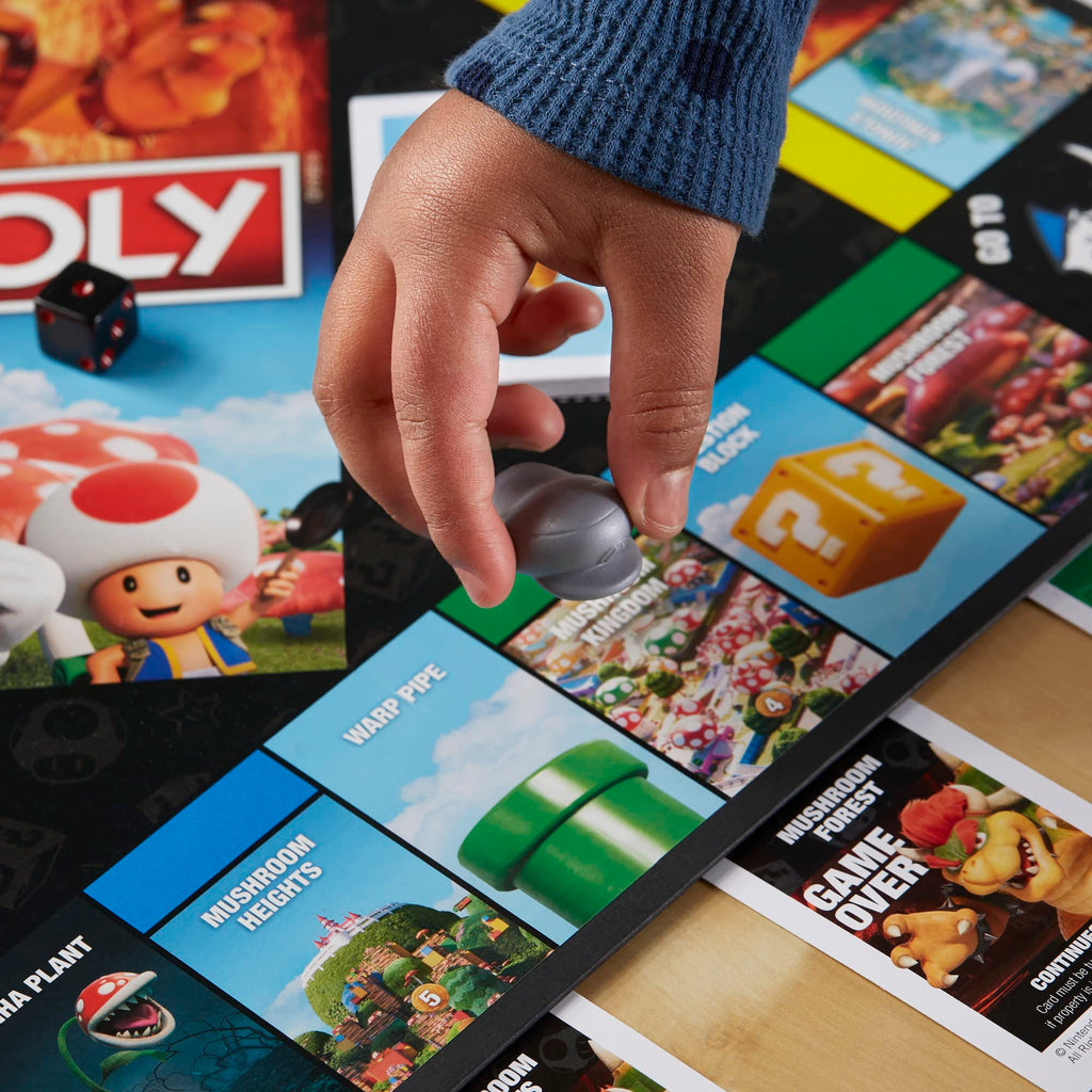 Monopoly The Super Mario Bros. Movie Edition – Family Board Game for Ages 8+ (Amazon Exclusive)