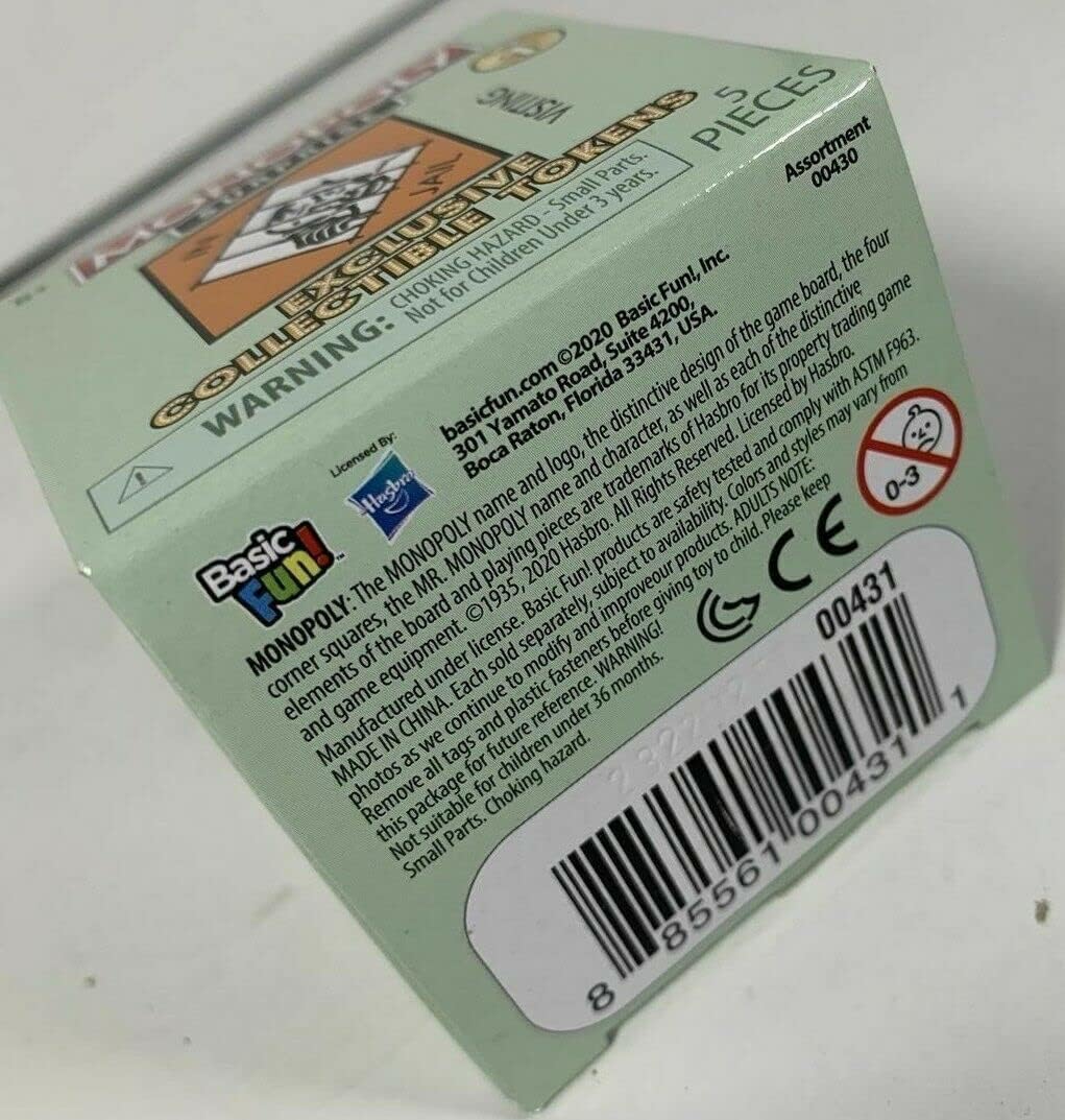 Monopoly Surprise: Exclusive Collection Tokens with Peel & Reveal Packaging