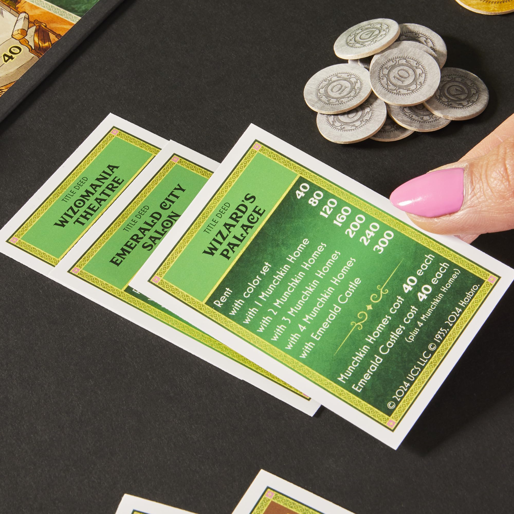 Monopoly Wicked Edition Board Game | Movie-Inspired Family Fun (Ages 8+)
