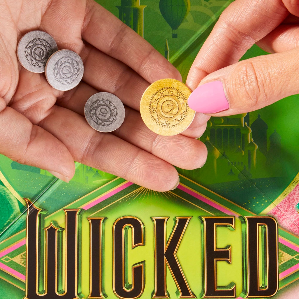 Monopoly Wicked Edition Board Game | Movie-Inspired Family Fun (Ages 8+)