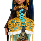 Monster High Cleo De Nile Scary Sweet Birthday Doll – Golden Party Dress & Themed Accessories