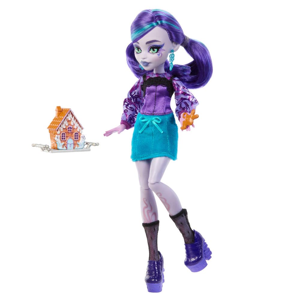 Monster High Skulltimate Secrets Garden Mysteries: Twyla with Reveal Closet & 19+ Tea Party Surprises